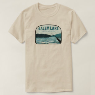 Camiseta Caña de pescar en el lago Salem Carolina del Norte