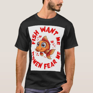 Camiseta Caña de pescar Frog Fisher