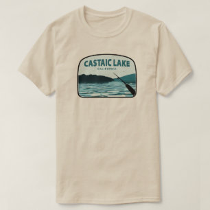 Camiseta Caña de Pescar Lago Castaic California