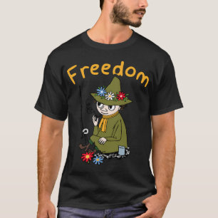 Camiseta Caña de pescar libertad de Snufkin Moomin