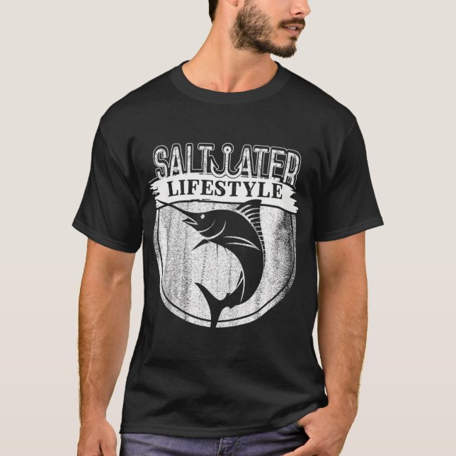 Camiseta Caña de pescar para oscos (Anverso)