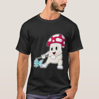 Camiseta Caña de pescar para perros pescadores