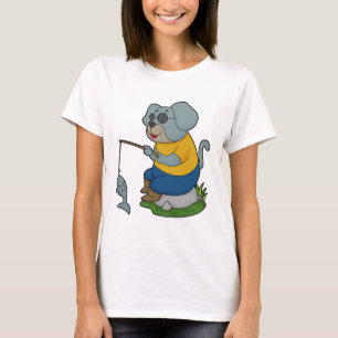 Camiseta Caña de pescar peces