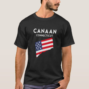 Camiseta Canaan Connecticut USA State America Travel Connec