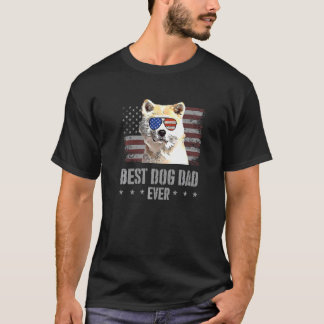 Camiseta Canaan Dog Mejor Perro Papá Nunca Retro Estados Un