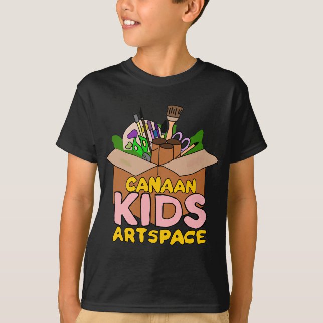 Camiseta Canaan Kids Artspace (Anverso)