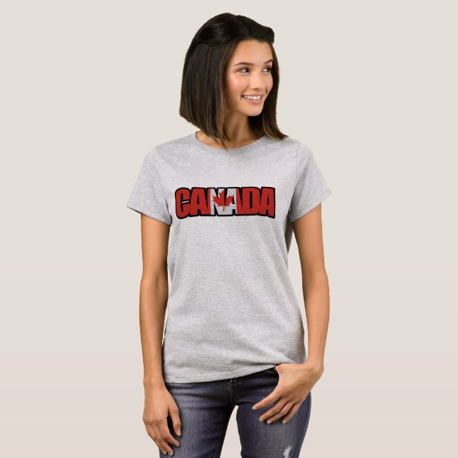 Camiseta Canadá (Anverso completo)