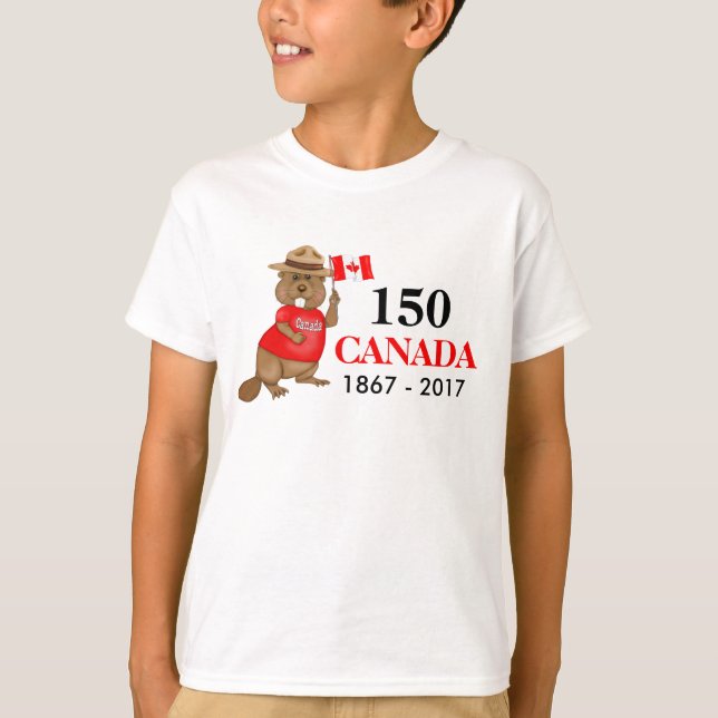 Camiseta Canadá 150 años (Anverso)