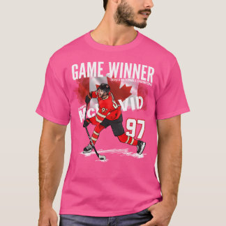 Camiseta Canadá 4 Naciones Campeones Connor-Mcdavid 97 2025