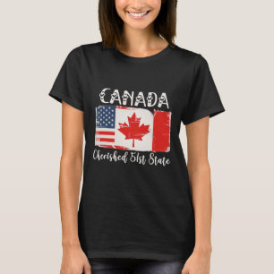 Camiseta Canadá 51º Estado Trump Canadá Funny del Estado de