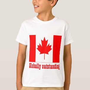 Camiseta Canadá a nivel mundial