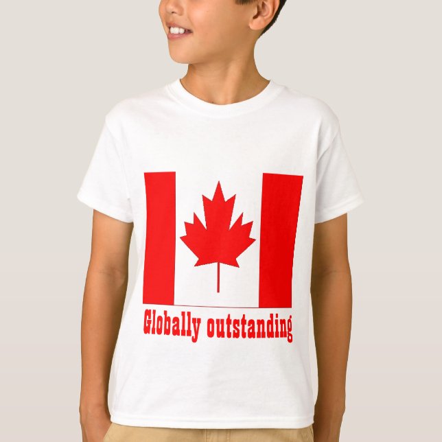 Camiseta Canadá a nivel mundial (Anverso)