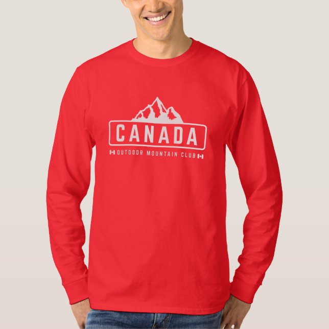 Camiseta Canadá al aire libre (Anverso)
