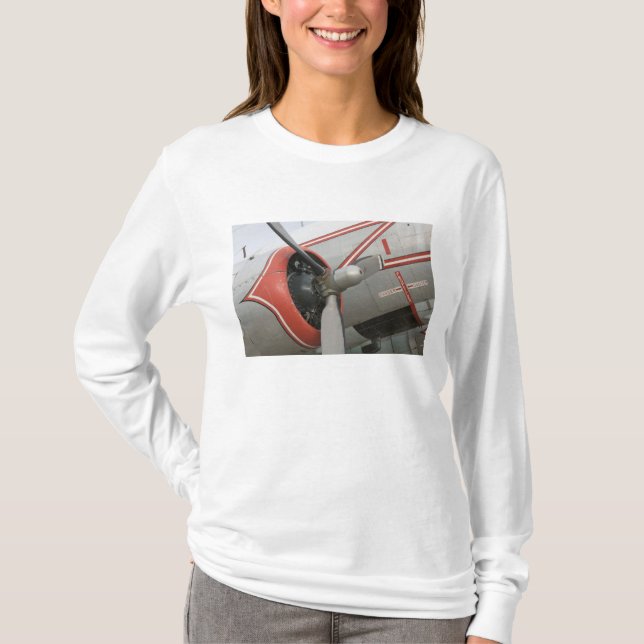 Camiseta Canadá, Alberta, Edmonton: Aviación de Alberta (Anverso)