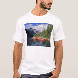 Camiseta Canadá, Alberta, Moraine Lake. El vidrioso