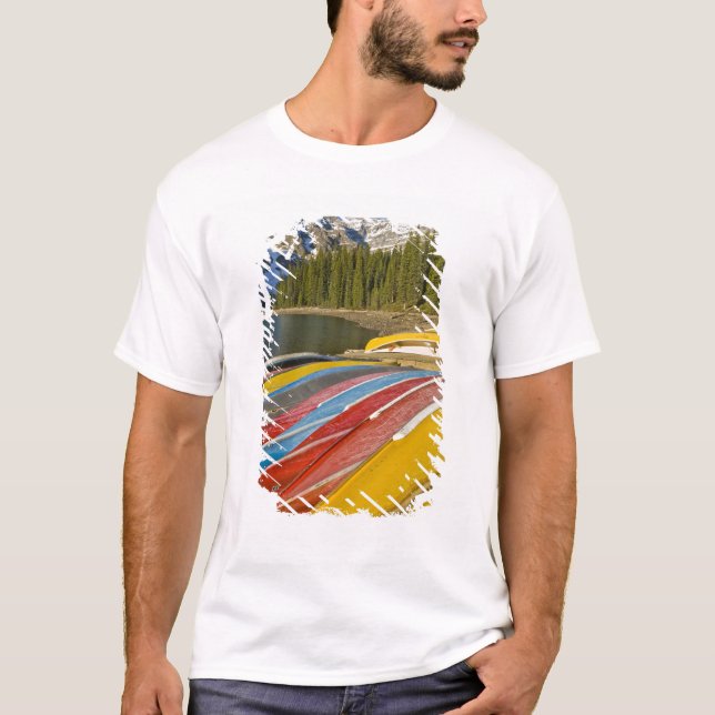 Camiseta Canadá, Alberta, Parque Nacional Banff, Moraine (Anverso)