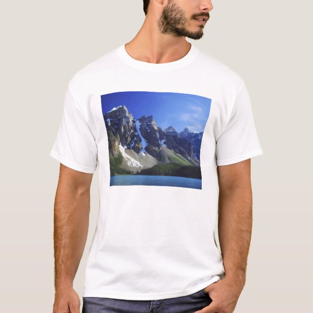 Camiseta Canadá, Alberta, Parque Nacional Banff, Moraine (Anverso)