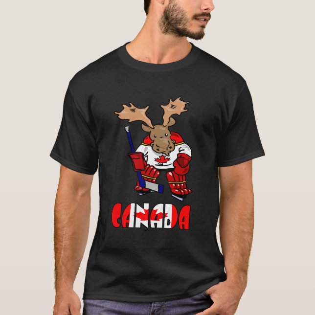 Camiseta Canadá - alce (Anverso)