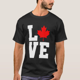 Camiseta Canadá AMA la hoja de arce Día de Canadá