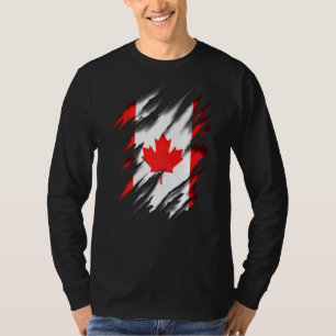 Camiseta Canadá: Amantes de la hoja de arce de Canadá