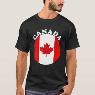 Camiseta Canadá Bandera de arce hoja de arce Orgullo canadi