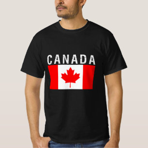 Camiseta Canadá,bandera de Canadá