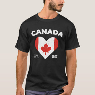Camiseta Canadá: Bandera de hojas de arce: Patriot canadien