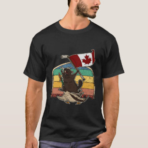 Camiseta Canadá: Banderas canadienses marcan un torneo de h