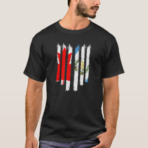 Camiseta Canadá Canadienses Guatemala Guate Chapina ADN mix
