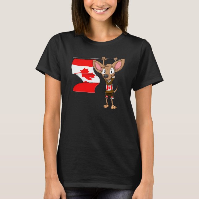 Camiseta Canada Chihuahua (Anverso)