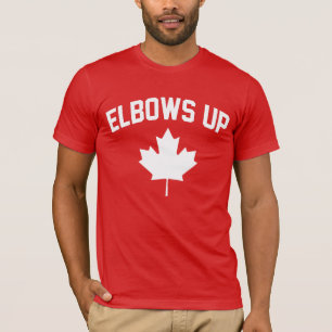 Camiseta Canadá Codos Arriba - Orgulloso Canadiense