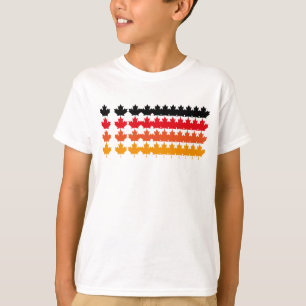 CAMISETA CANADA COLORS MAPLE BY MASANSER PIXELAT