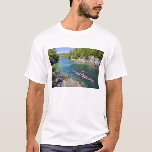 Camiseta Canadá, Columbia Británica, Isla de Vancouver. Mar (Anverso)