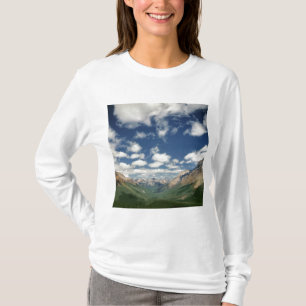 Camiseta Canadá, Columbia Británica, PN Yoho. Nubes hinchad