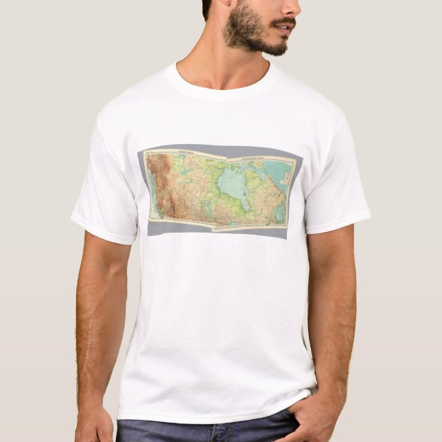 Camiseta Canadá compuesto (Anverso)
