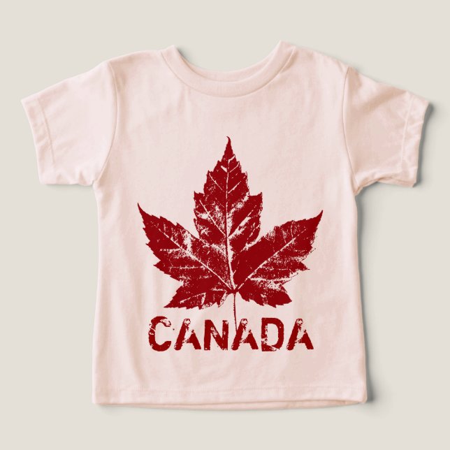 Camiseta Canadá Cool para niños y bebés (Diseño delantero )
