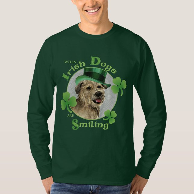 Camiseta Cañada del día de St Patrick de Imaal Terrier (Anverso)