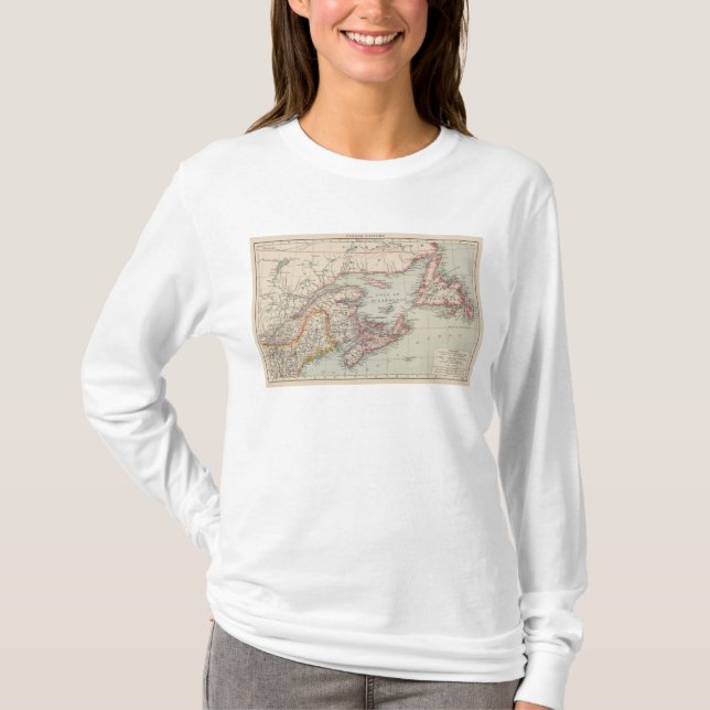 Camiseta Canadá del este (Anverso)