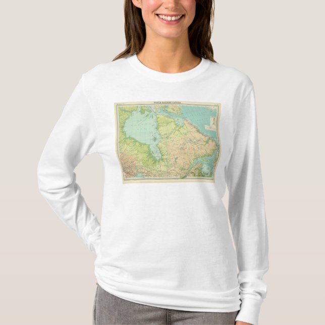 Camiseta Canadá del noreste (Anverso)