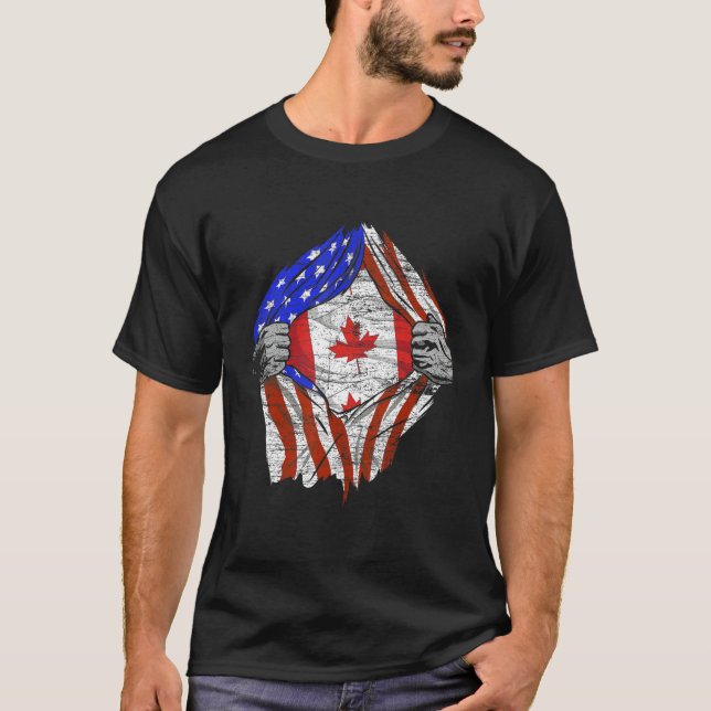 Camiseta Canadá: Día del Canadá (Anverso)