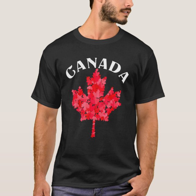 Camiseta Canadá: Día del Orgullo Canadiense (Anverso)