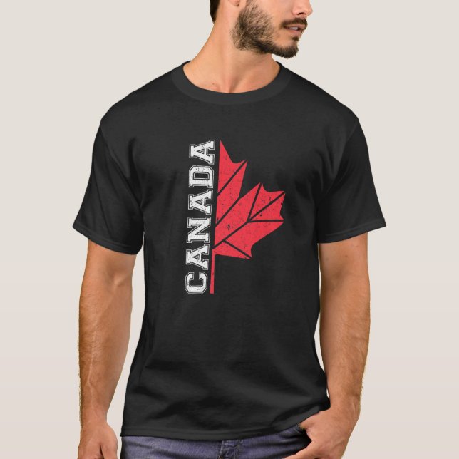 Camiseta Canadá: Día del Orgullo Canadiense (Anverso)
