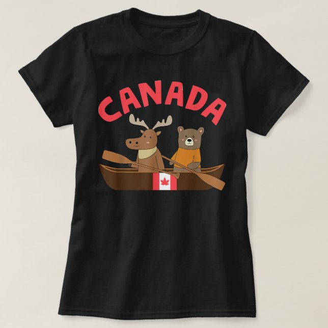 Camiseta Canadá: Día del Orgullo Canadiense (Diseño del anverso)