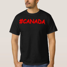 Camiseta "CANADÁ" Diseño De Expresión Cuta. ¡Hazte con una 