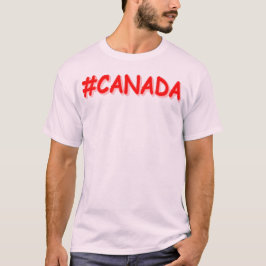 Camiseta "CANADÁ" Diseño De Expresión Cuta. ¡Hazte con una 