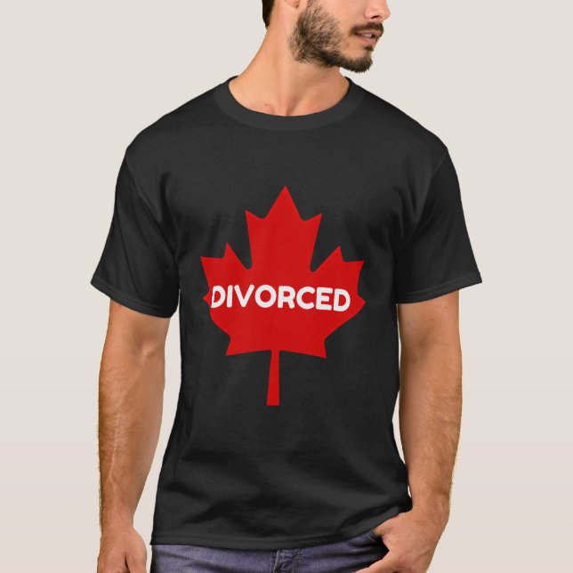 Camiseta Canadá divorciado (Anverso)