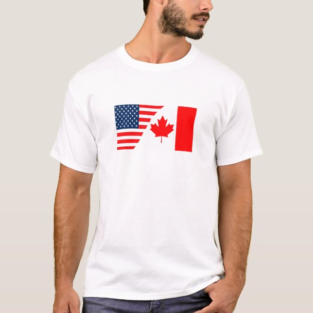 Camiseta Canadá-EE.UU. (Anverso)