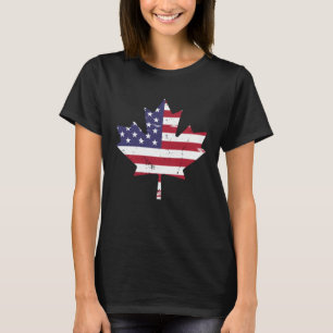 Camiseta Canadá EE.UU. Hockey sobre hierba de arce canadien