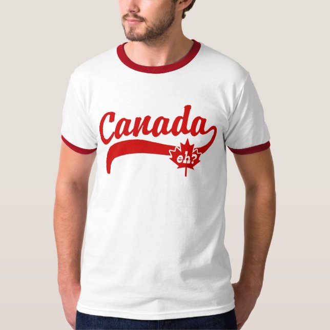Camiseta ¿Canadá, eh? (Anverso)