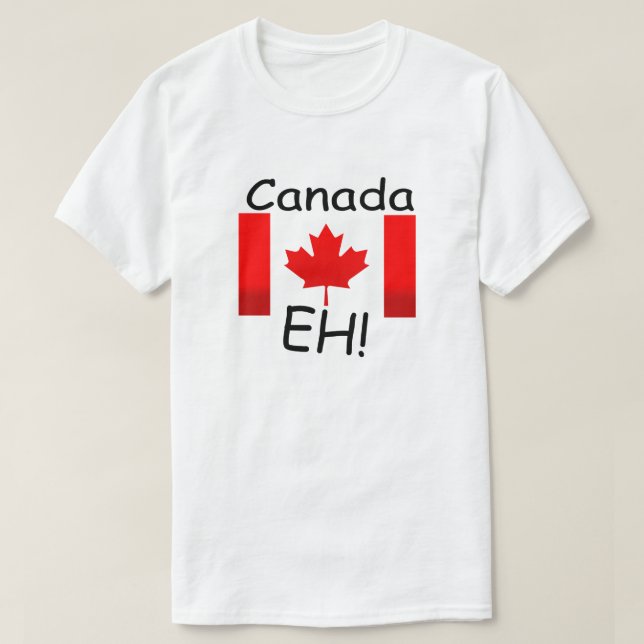 Camiseta ¿Canadá-eh? (Diseño del anverso)